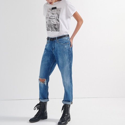 ATTRATTIVO-Γυναικείο jean παντελόνι ATTRATTIVO μπλε