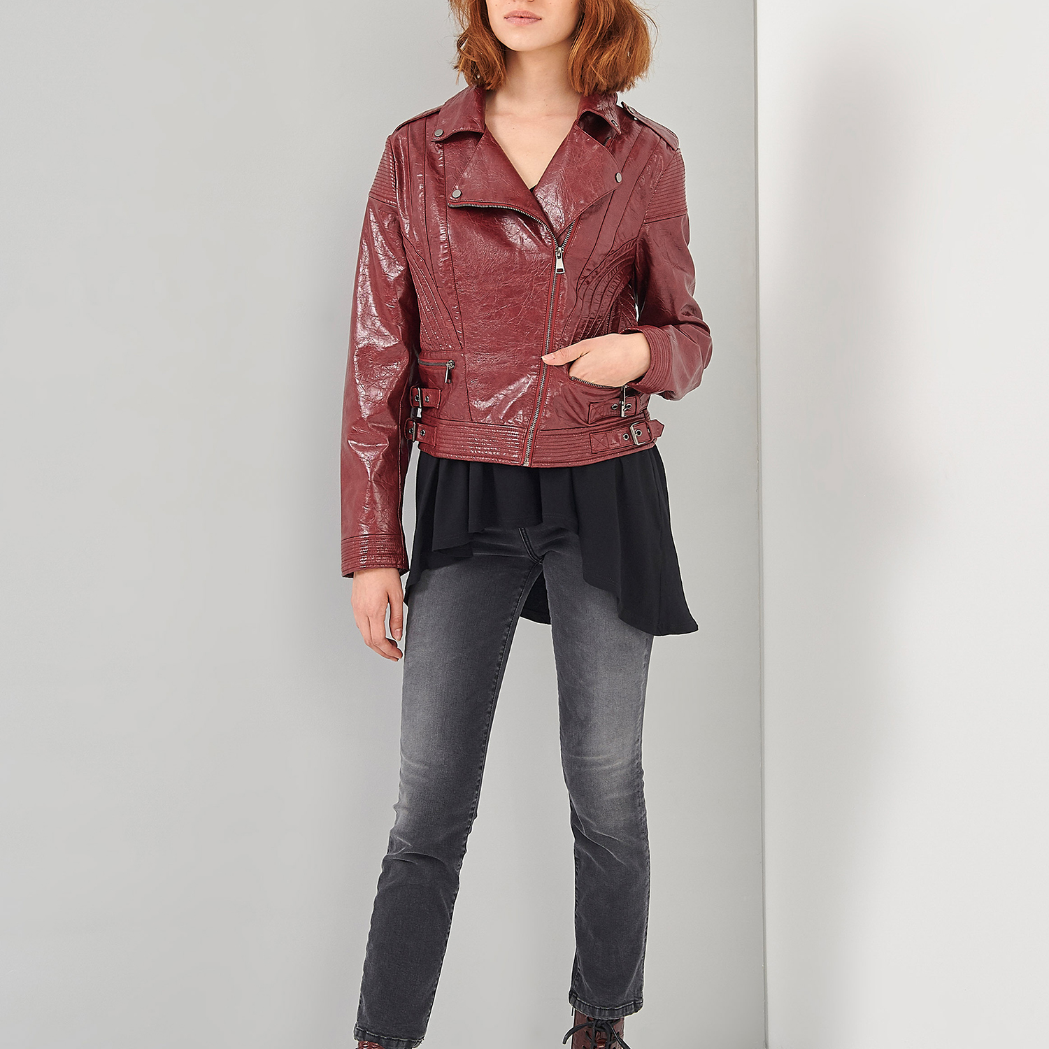 Γυναικεία/Ρούχα/Πανωφόρια/Μπουφάν 'ALE - Γυναικείο jacket 'ALE κόκκινο