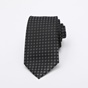 MARTIN & CO-Γραβάτα MARTIN & CO Black chain TIE-MF431 μαύρη