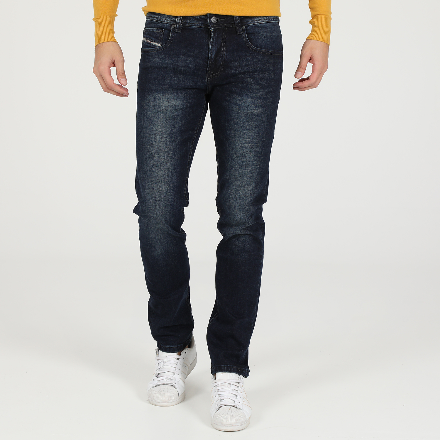 Ανδρικά/Ρούχα/Τζίν/Straight MARTIN & CO - Ανδρικό jean παντελόνι MARTIN & CO μπλε