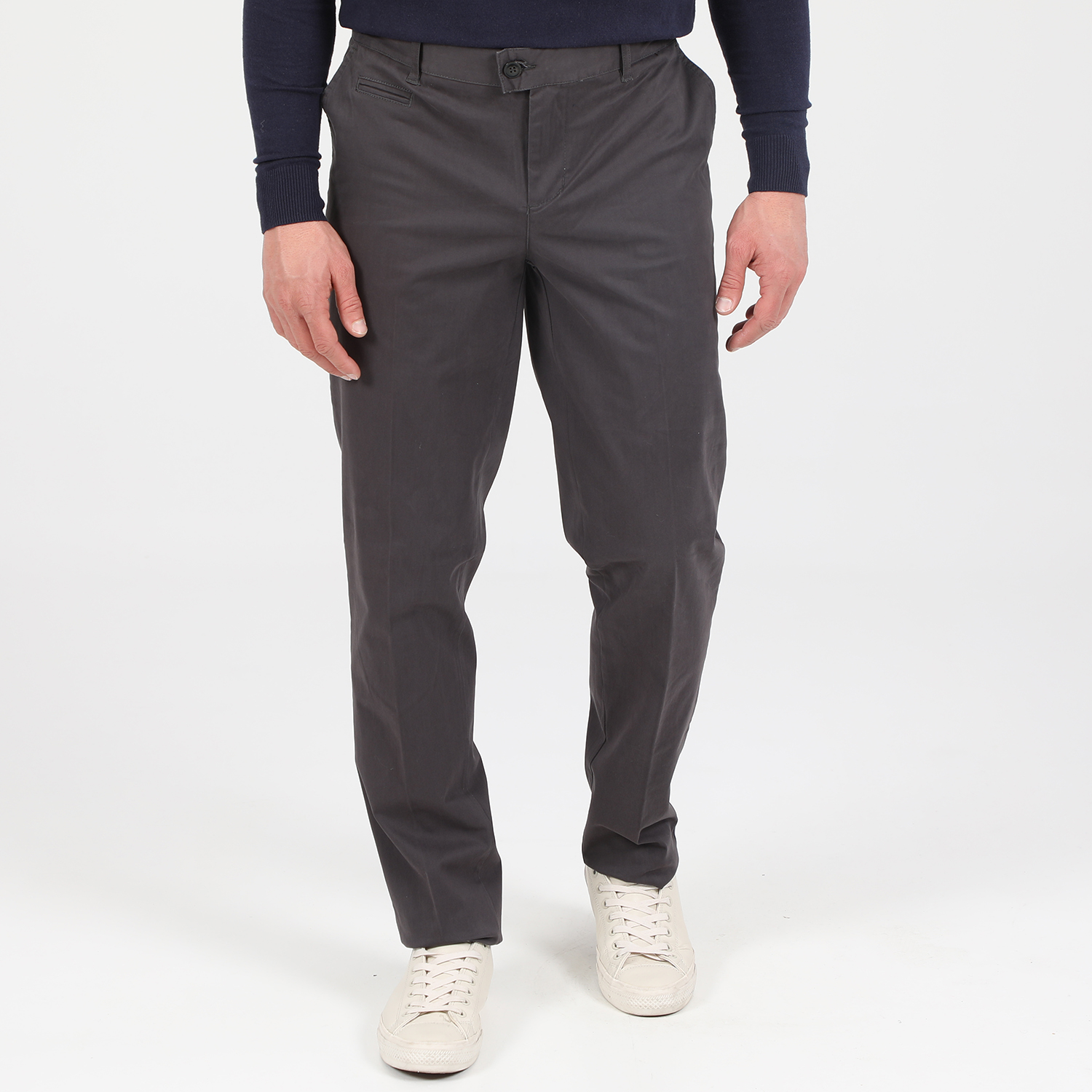 Ανδρικά/Ρούχα/Παντελόνια/Chinos MARTIN & CO - Ανδρικό παντελόνι MARTIN & CO SLIM CHINOS γκρι