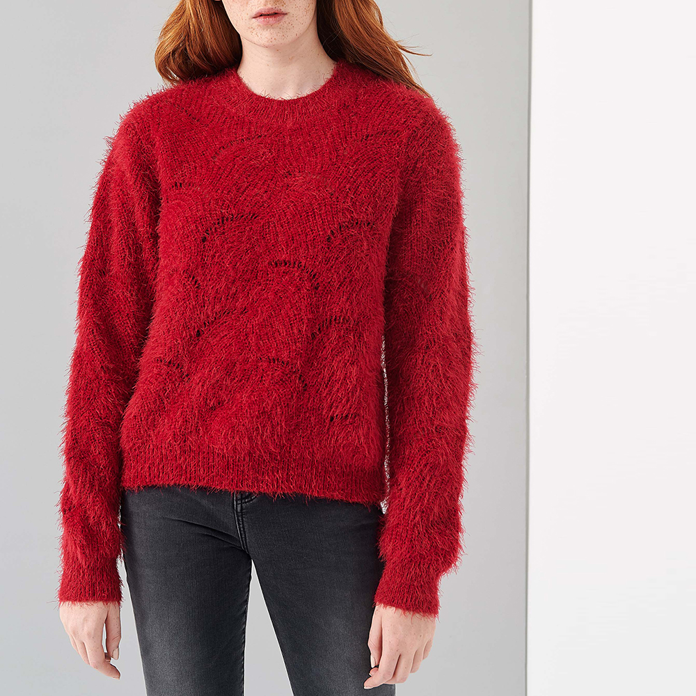 'ALE Γυναικείο πουλόβερ 'ALE κόκκινο