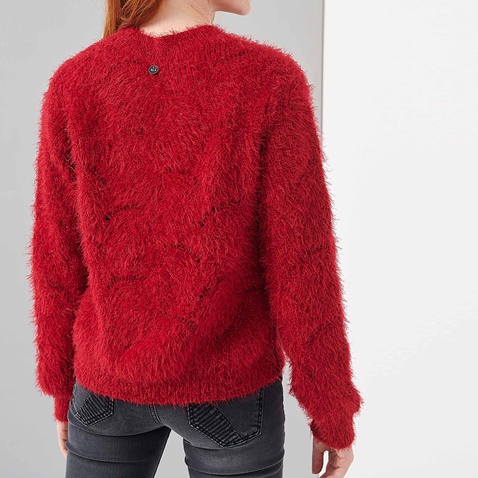 'ALE-Γυναικείο πουλόβερ 'ALE κόκκινο