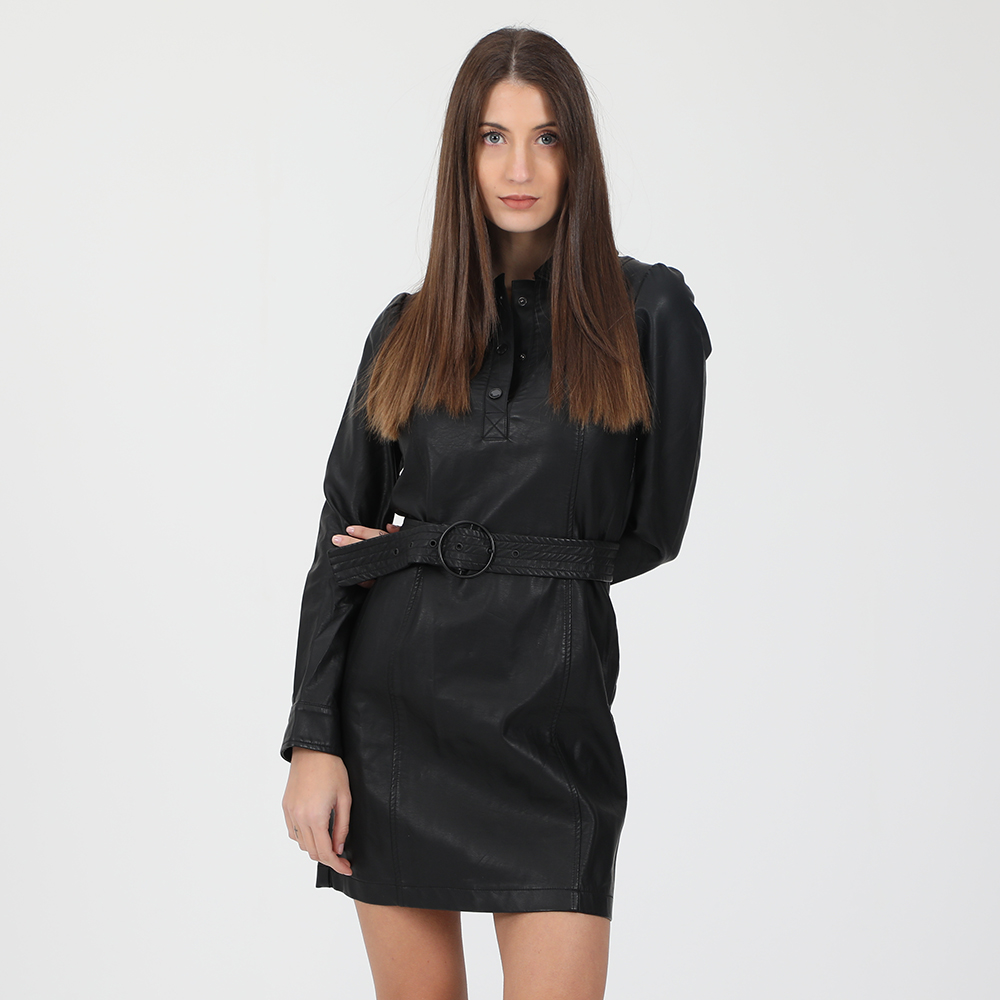 Γυναικεία/Ρούχα/Φορέματα/Μίνι ATTRATTIVO - Γυναικείο mini φόρεμα ATTRATTIVO μαύρο