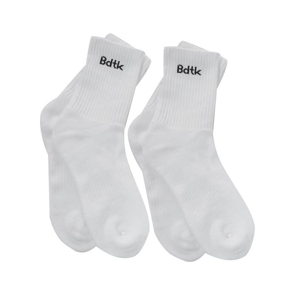 BODYTALK Unisex ψηλές κάλτσες σετ των 2 BODYTALK XSOCCO λευκές