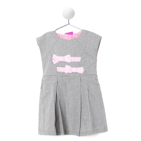 SAM 0-13-Παιδικό φόρεμα SAM 0-13 γκρι ροζ
