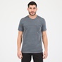 DIRTY LAUNDRY-FΑνδρικό t-shirt DIRTY LAUNDRY FRONT HIDDEN POCKET ανθρακί