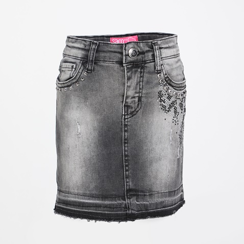 SAM 0-13-Παιδική jean φούστα SAM 0-13 μαύρη
