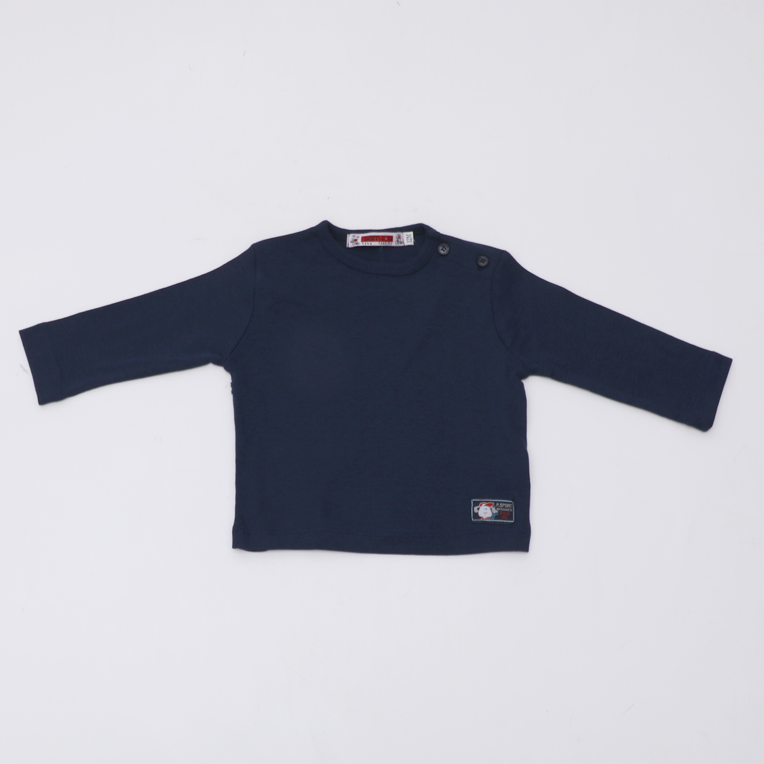 Παιδικά/Boys/Ρούχα/Μπλούζες Μακρυμάνικες SAM 0-13 - Βρεφική μπλούζα SAM 0-13 ΜΝΧ μπλε