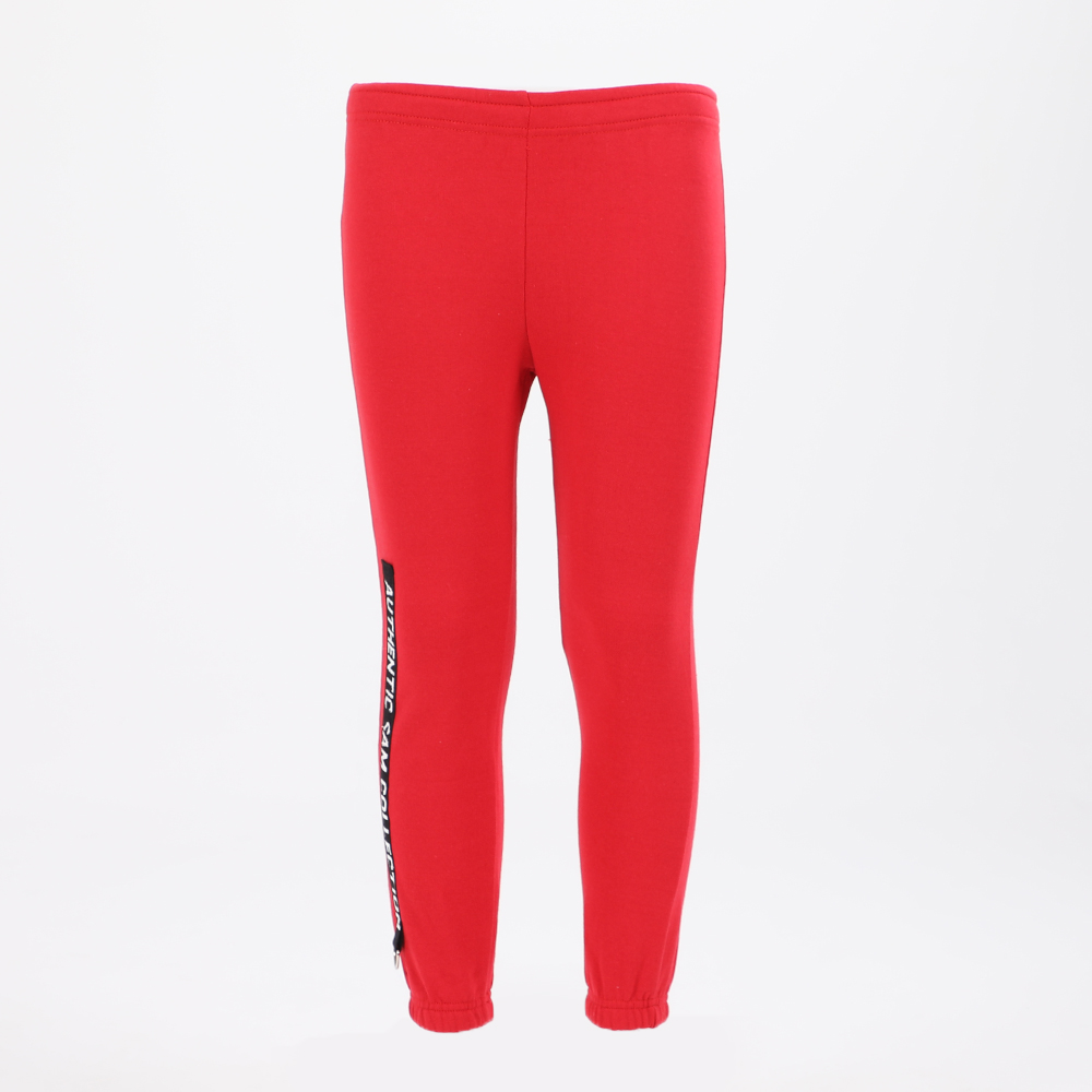 Παιδικά/Girls/Ρούχα/Παντελόνια SAM 0-13 - Παιδικό παντελόνι φόρμας SAM 0-13 κόκκινο