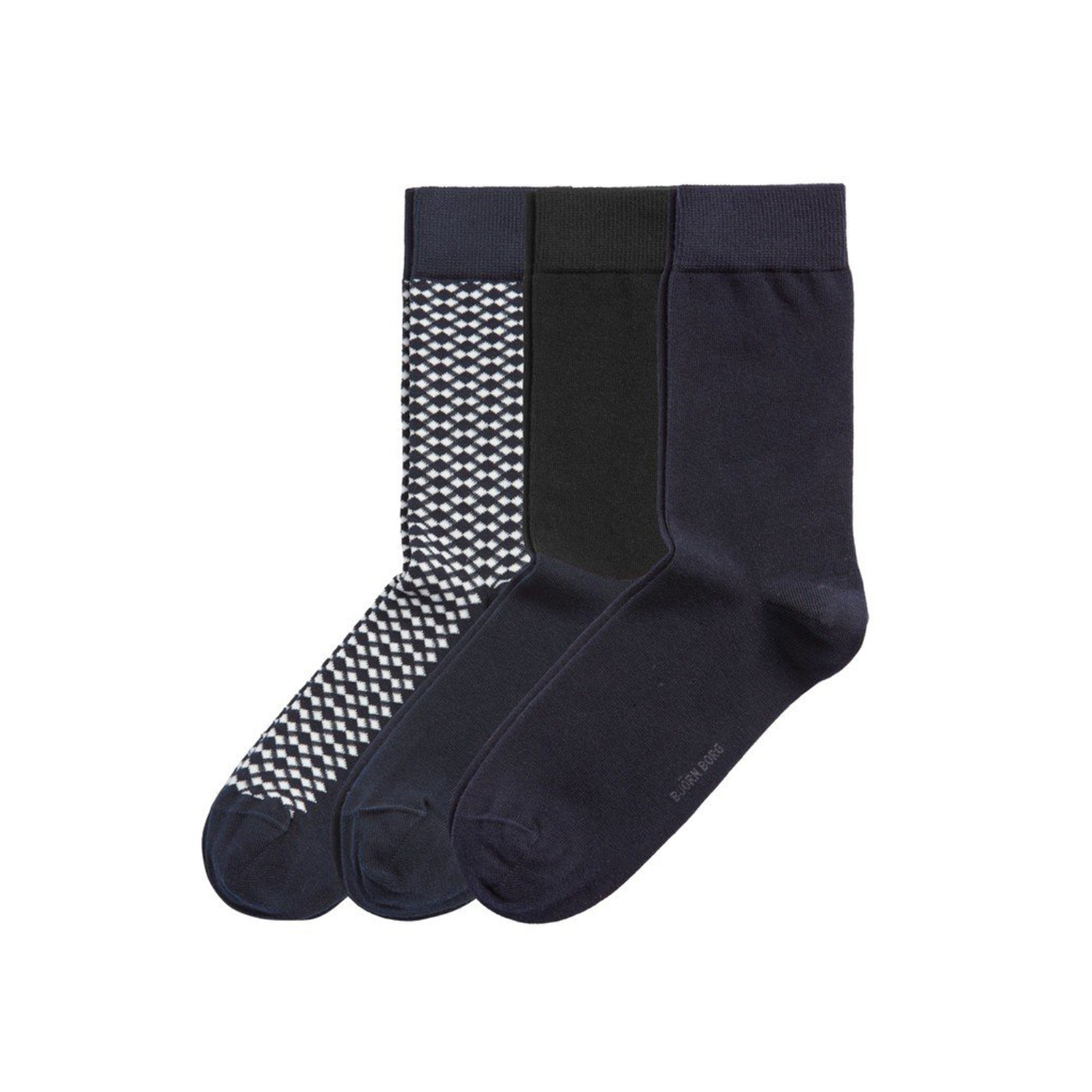Ανδρικά/Αξεσουάρ/Κάλτσες BJORN BORG - Σετ από τρία ζευγάρια κάλτσες BJORN BORG μπλε