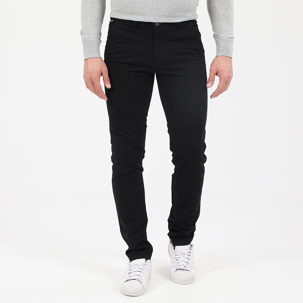 Ανδρικά/Ρούχα/Παντελόνια/Chinos DORS - Ανδρικό chino παντελόνι DORS μαύρο