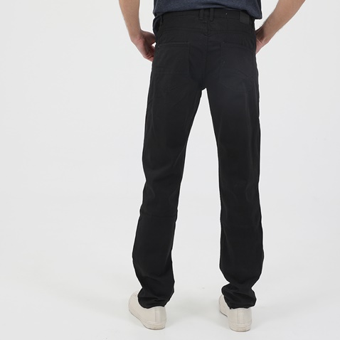 BATTERY-Ανδρικό jean παντελόνι BATTERY μαύρο