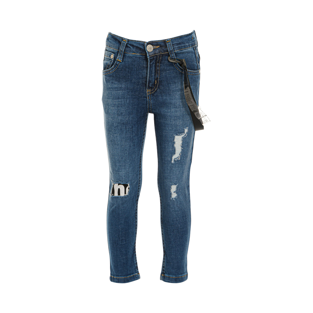 Παιδικά/Boys/Ρούχα/Παντελόνια SAM 0-13 - Παιδικό jean παντελόνι SAM 0-13 μπλε