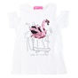 SAM 0-13-Παιδική μπλούζα SAM 0-13 λευκή ροζ