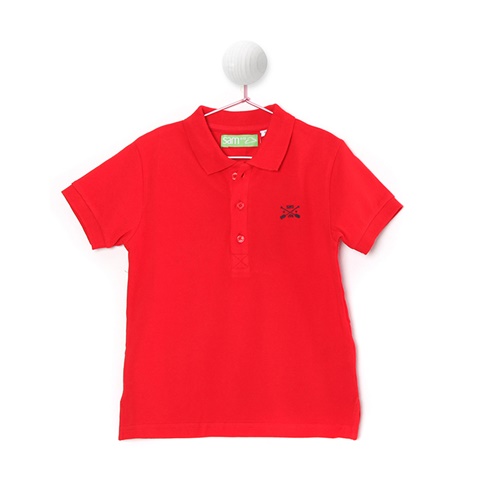 SAM 0-13-Παιδική polo μπλούζα SAM 0-13 κόκκινη