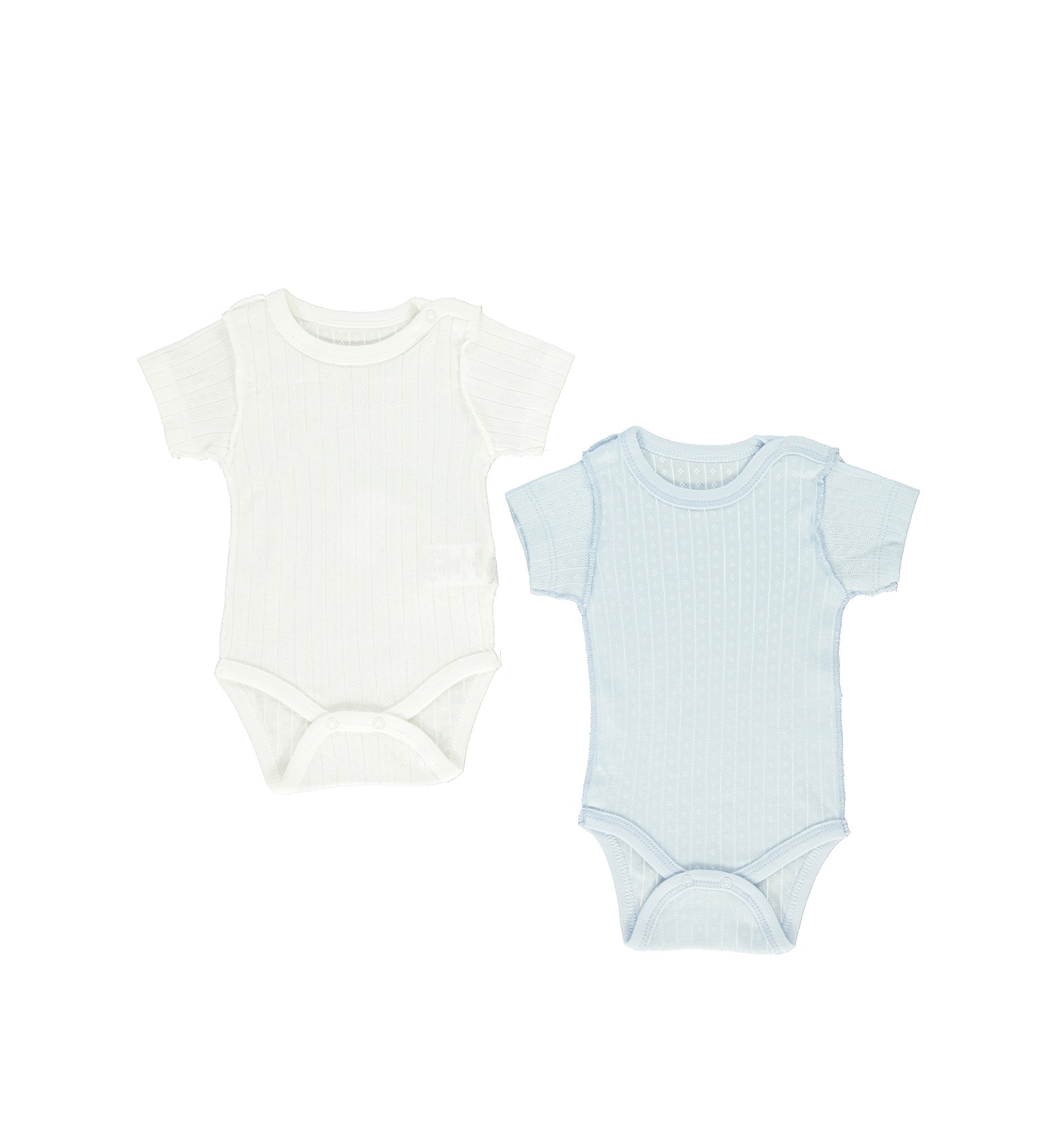 Παιδικά/Baby/Ρούχα/Φορμάκια-Κορμάκια SAM 0-13 - Βρεφικά φορμάκια σετ των 2 SAM 0-13 POINTEL εκρού μπλε