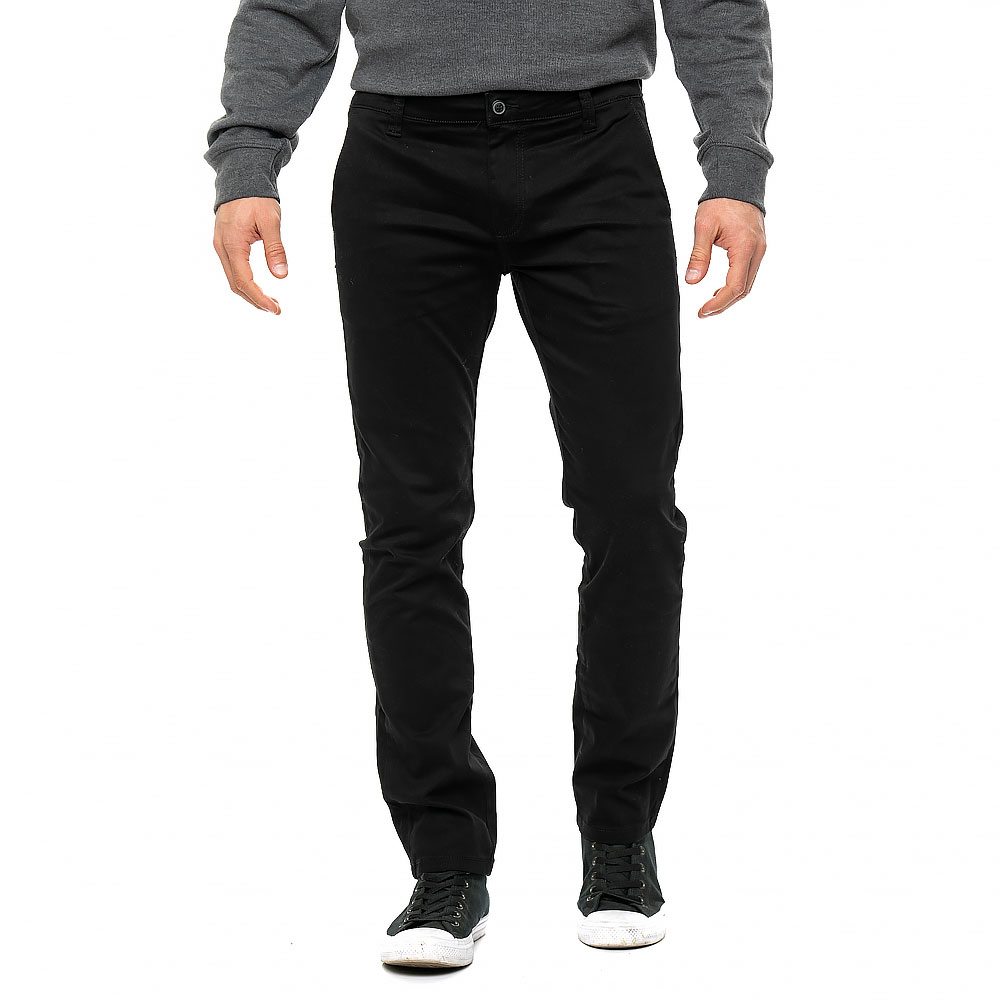 Ανδρικά/Ρούχα/Παντελόνια/Chinos AMERICANINO - Ανδρικό chino παντελόνι AMERICANINO μαύρο