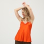 ATTRATTIVO-Γυναικείο camisol top ATTRATTIVO πορτοκαλί