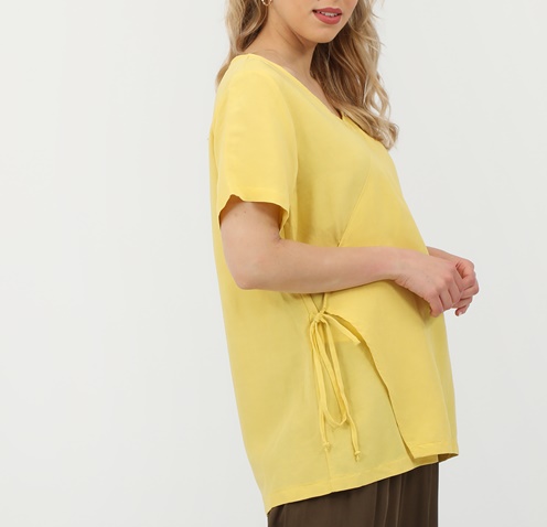 'ALE-Γυναικεία μπλούζα 'ALE κίτρινη