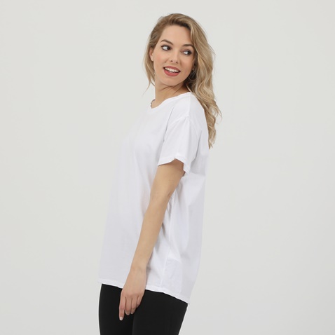 ATTRATTIVO-Γυναικεία μπλούζα ATTRATTIVO λευκή
