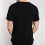 EDWARD JEANS-Ανδρικό t-shirt EDWARD JEANS JEANER μαύρο μοβ