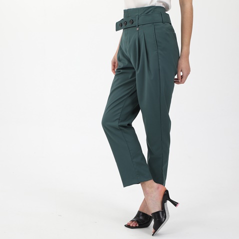 ATTRATTIVO-Γυναικείο παντελόνι ATTRATTIVO πράσινο
