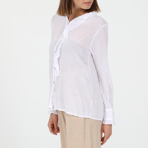 'ALE-Γυναικείο πουκάμισο 'ALE λευκό