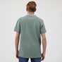BATTERY-Ανδρική πόλο μπλούζα BATTERY HALF MOON πράσινη