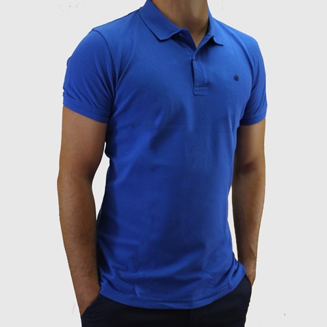 DORS-Ανδρική polo μπλούζα DORS μπλε