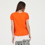 'ALE-Γυναικεία κοντομάνικη μπλούζα 'ALE πορτοκαλί