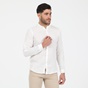 MARTIN & CO-Ανδρικό πουκάμισο MARTIN & CO CUSTOM FIT λευκό