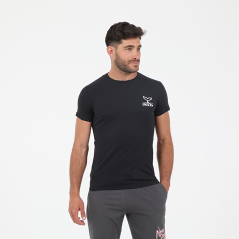 OCEAN SHARK-Ανδρικό t-shirt OCEAN SHARK μαύρο