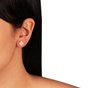 JEWELTUDE-Γυναικεία ασημένια καρφωτά σκουλαρίκια JEWELTUDE χρυσά