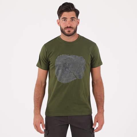 DORS-Ανδρικό t-shirt DORS πράσινο