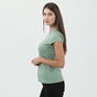 BODYTALK-Γυναικείο t-shirt BODYTALK STOCK LOGO πράσινο