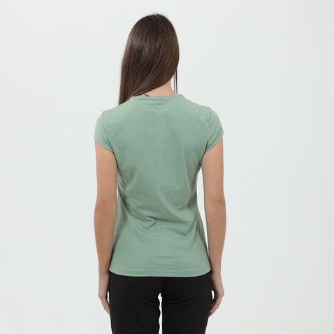 BODYTALK-Γυναικείο t-shirt BODYTALK STOCK LOGO πράσινο