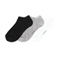 BJORN BORG-Σετ από 3 ζευγάρια unisex κοντές κάλτσες BJORN BORG ESSENTIAL λευκό γκρι μαύρο 