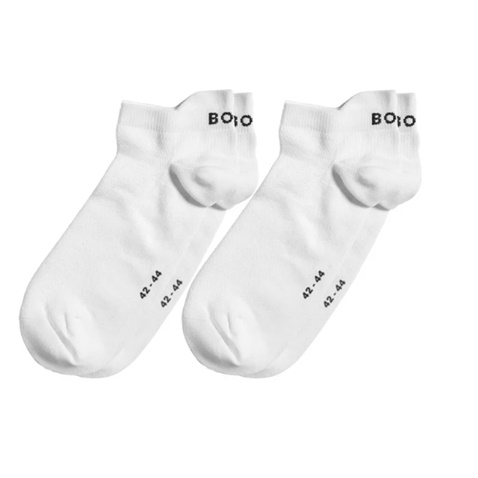 BJORN BORG-Σετ από δύο ζευγάρια unisex κοντές κάλτσες BJORN BORG λευκές