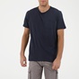 DIRTY LAUNDRY-Ανδρικό t-shirt DIRTY LAUNDRY FRONT POCKET μπλε