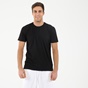 DIRTY LAUNDRY-Ανδρικό t-shirt DIRTY LAUNDRY DLMT0420F BACK CURVED HEM MODAL μαύρο