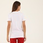 STAFF JEANS-Γυναικείο t-shirt STAFF JEANS 63-099.041 SUMMER λευκό