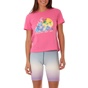 MAUI-Γυναικείο t-shirt MAUI 1165480028 T-S BENT FS WMN ZXY 22SS ροζ