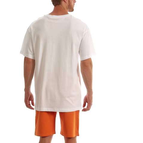 ADMIRAL-Ανδρικό t-shirt ADMIRAL 1121480174 T-S POLEN OVS RLY 3RD λευκό
