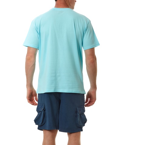 ADMIRAL-Ανδρικό t-shirt ADMIRAL 1121480173 T-S RIMOT RLY 3RD UN Z γαλάζιο