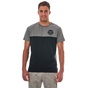ADMIRAL-Ανδρικό t-shirt ADMIRAL 1121480105 T-S FLAN UN BIL 22SS μαύρο