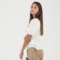 ATTRATTIVO-Γυναικεία μπλούζα ATTRATTIVO 91099324 λευκή