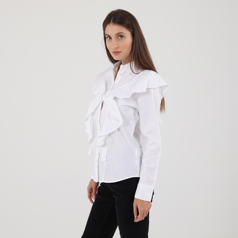 GANT-Γυναικείο πουκάμισο GANT 4311212 FRILL λευκό