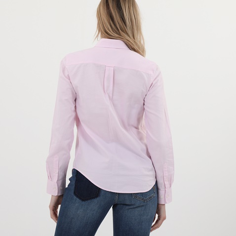GANT-Γυναικείο πουκάμισο GANT 4320179 REGULAR OXFORD ροζ