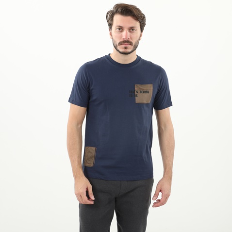 SSEINSE-Ανδρικό t-shirt SSEINSE TI1995SS APPAREL μπλε